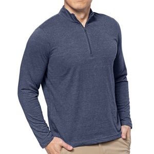 NWT: Antigua Men’s 1/4 Zip Pullover - Light Navy